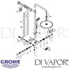 Grohe Euphoria System 310 Shower System Thermostatic Mixer Spares